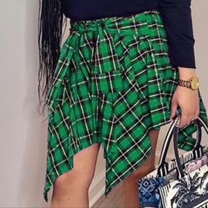 Plaid Skirt